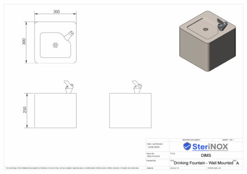 Drinking Fountain - Wall Mounted