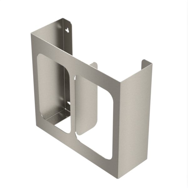 Glove Dispenser Double - Wall Hung - Stainless Steel