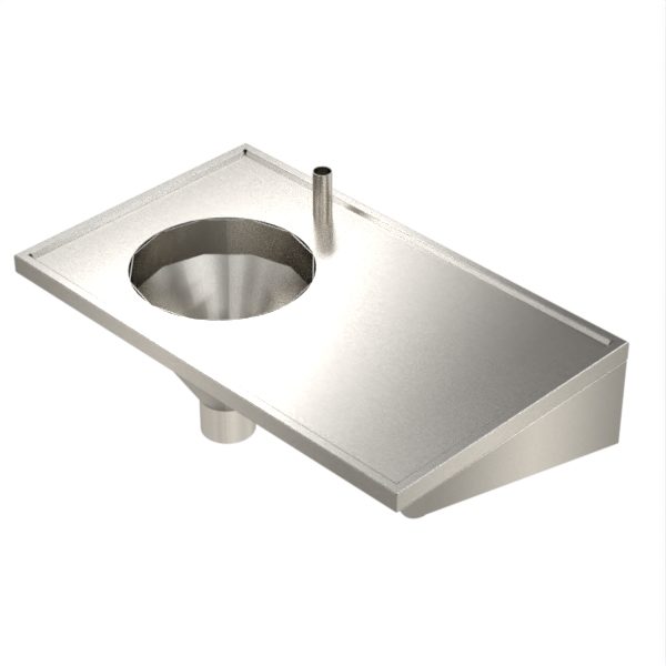 Sluice Sink 1000x600 - Stainless Steel