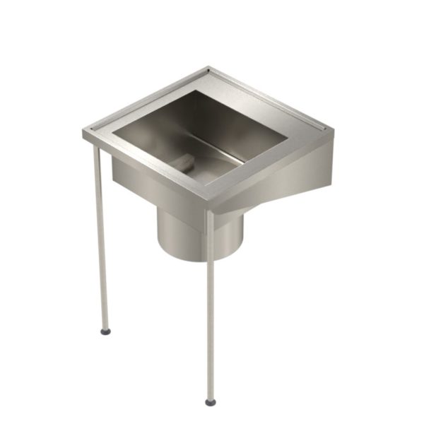 Plaster Sink Stainless Steel H3301