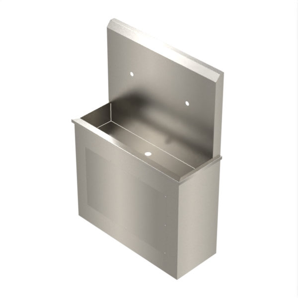 High Splash Back Wash Trough Shroud