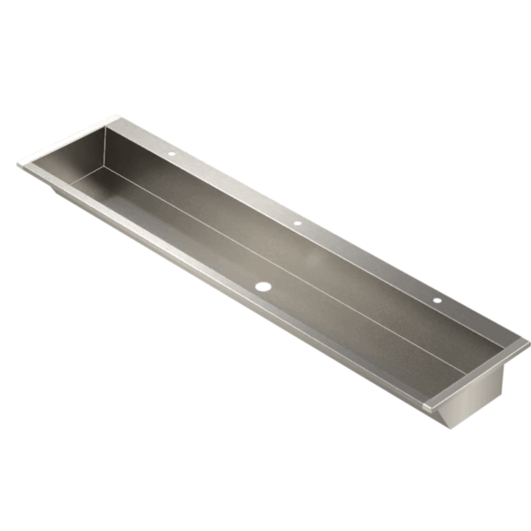 Inset Wash Trough Tap Landing