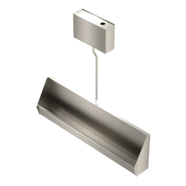 Wall Mounted Urinal U01 - Standard Plus - With Front Valance