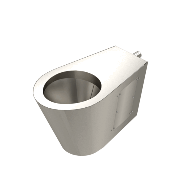 W1004 Back To Wall Stainless Steel