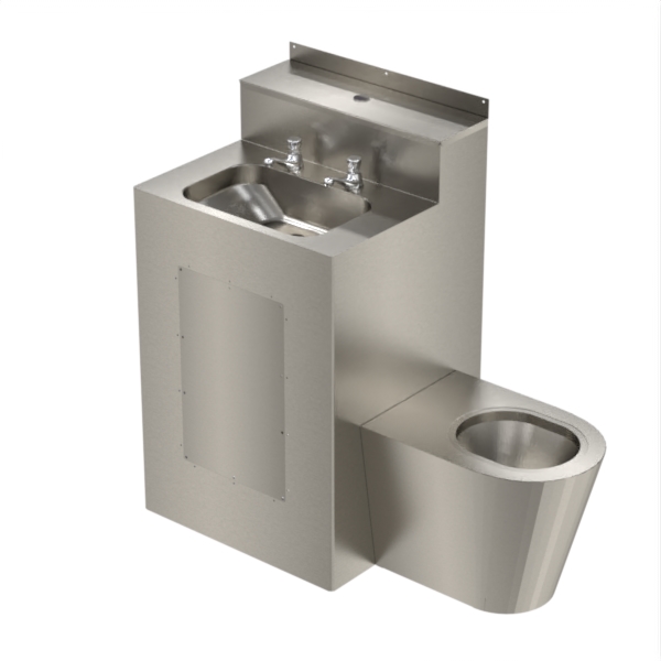 In Cell Combination Unit - Round Bowl - Stainless Steel - Premium
