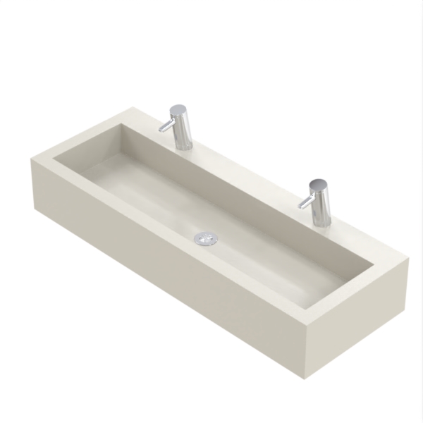 Washtrough - Tap Landing - Solid Surface