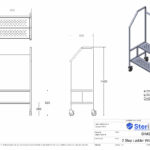 2 Step Ladder With Handrail