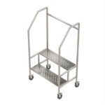 2 Step Movable Ladder With Castors