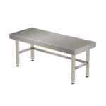Bench Seating made from Stainless Steel.