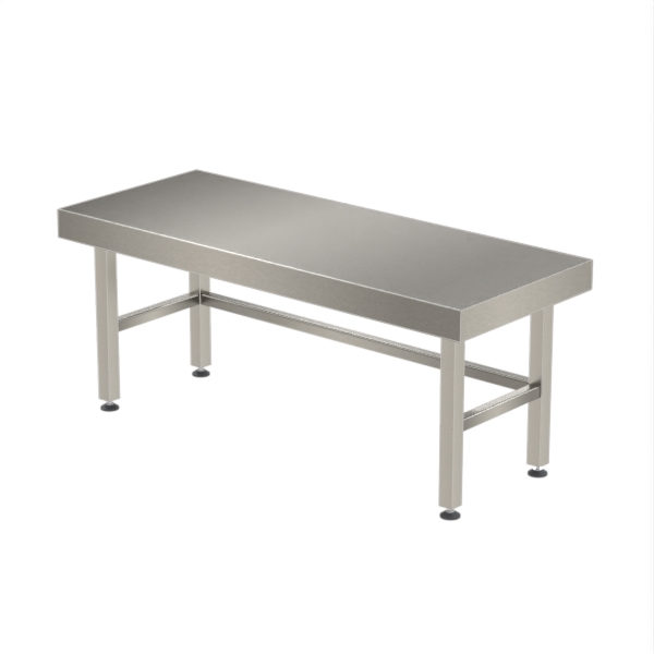Bench Seating made from Stainless Steel.