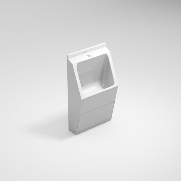 Single Stall Floor Standing Urinal – GRP