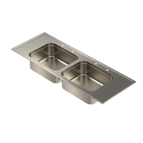 Inset Sink Double Bowl (3)