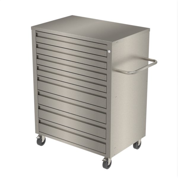 Tool Cart made from Stainless Steel.