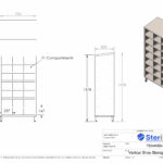 Vertical Shoe Storage - 21 Comp