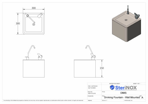 Drinking Fountain - Wall Mounted