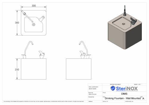Drinking Fountain - Wall Mounted
