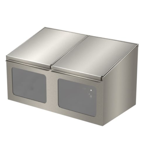 Image for PPE Dispenser made from Stainless Steel.
