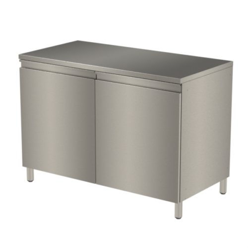 stainless steel floor cupboard commercial unit