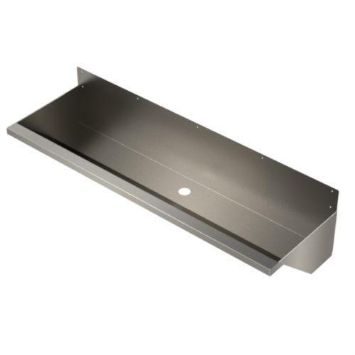 contract wash trough wall stainless steel