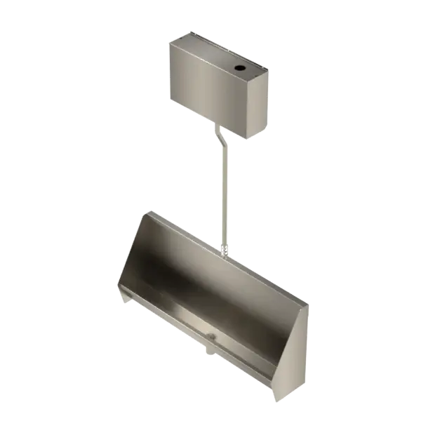 Wall Mounted Stainless Steel Urinal