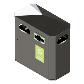 BIN-001 double - umbra grey- ral 7022