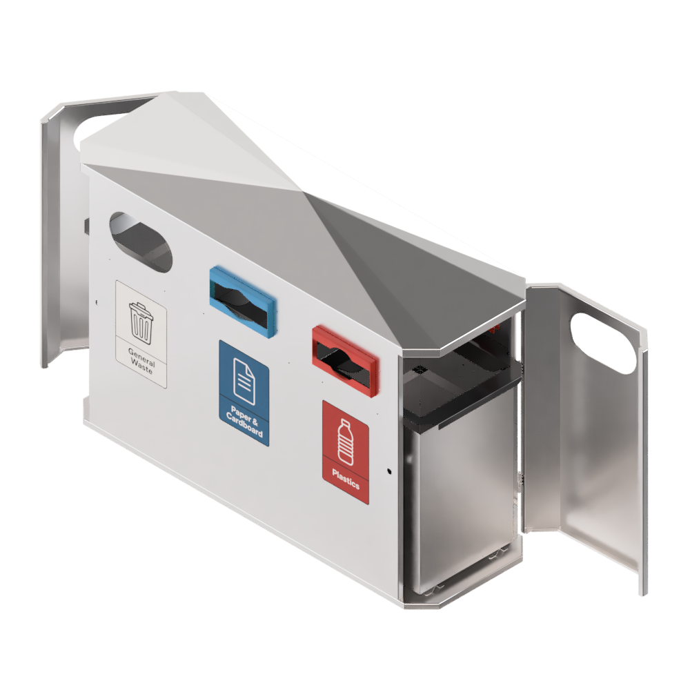 BIN-001_-_Triple-steel door open BIN-001_-_Triple-steel door open