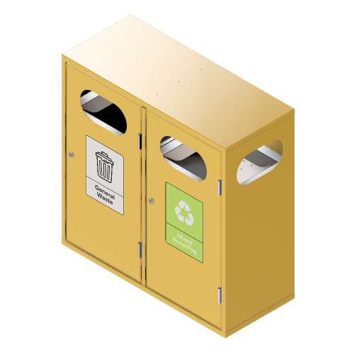 BIN-002 - Double - ral 1018