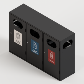 BIN-002_-_triple_ral 9011 - black