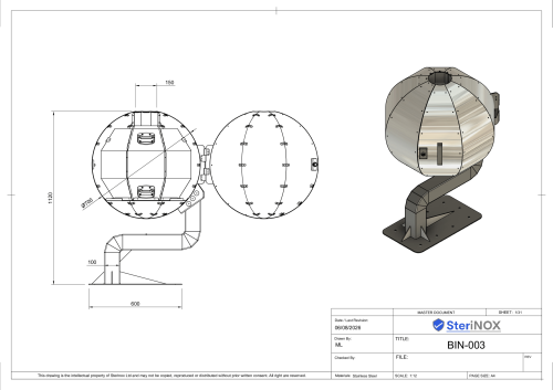 BIN-003 Drawing