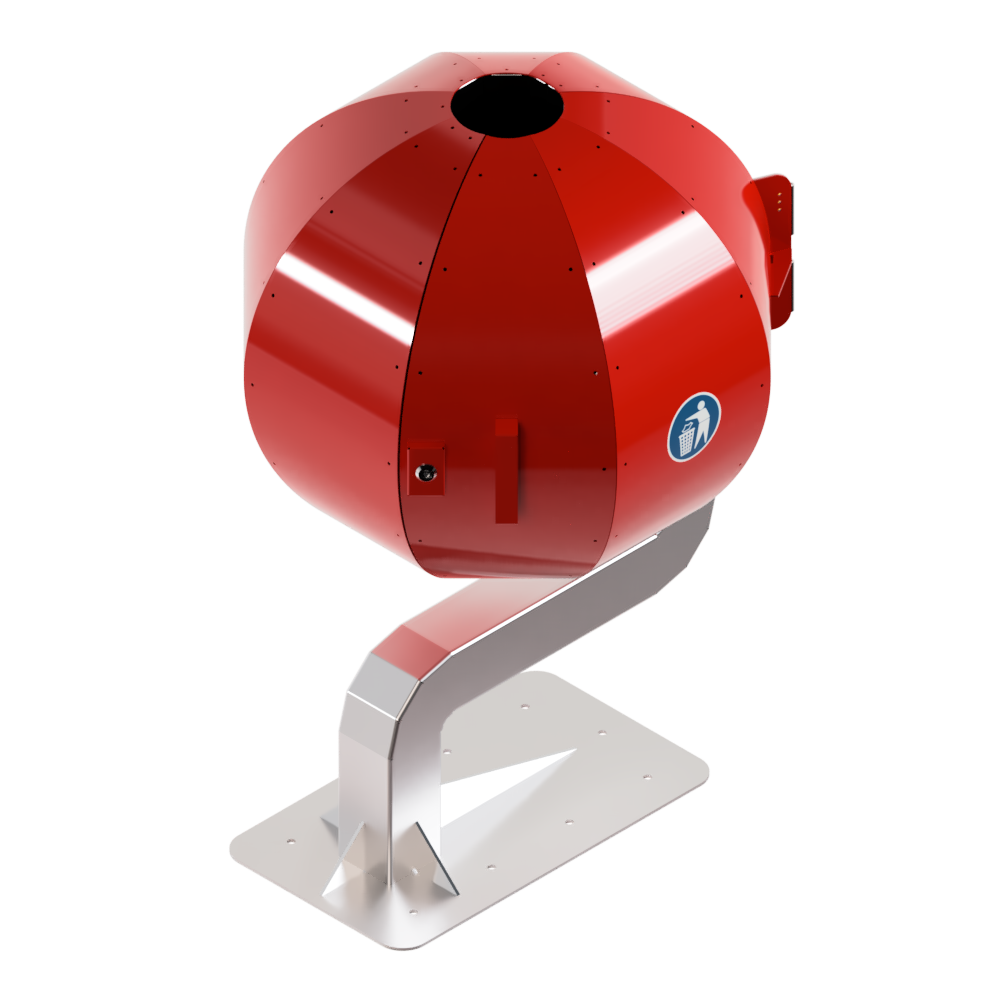 BIN-003 ral 3020 red BIN-003 ral 3020 red