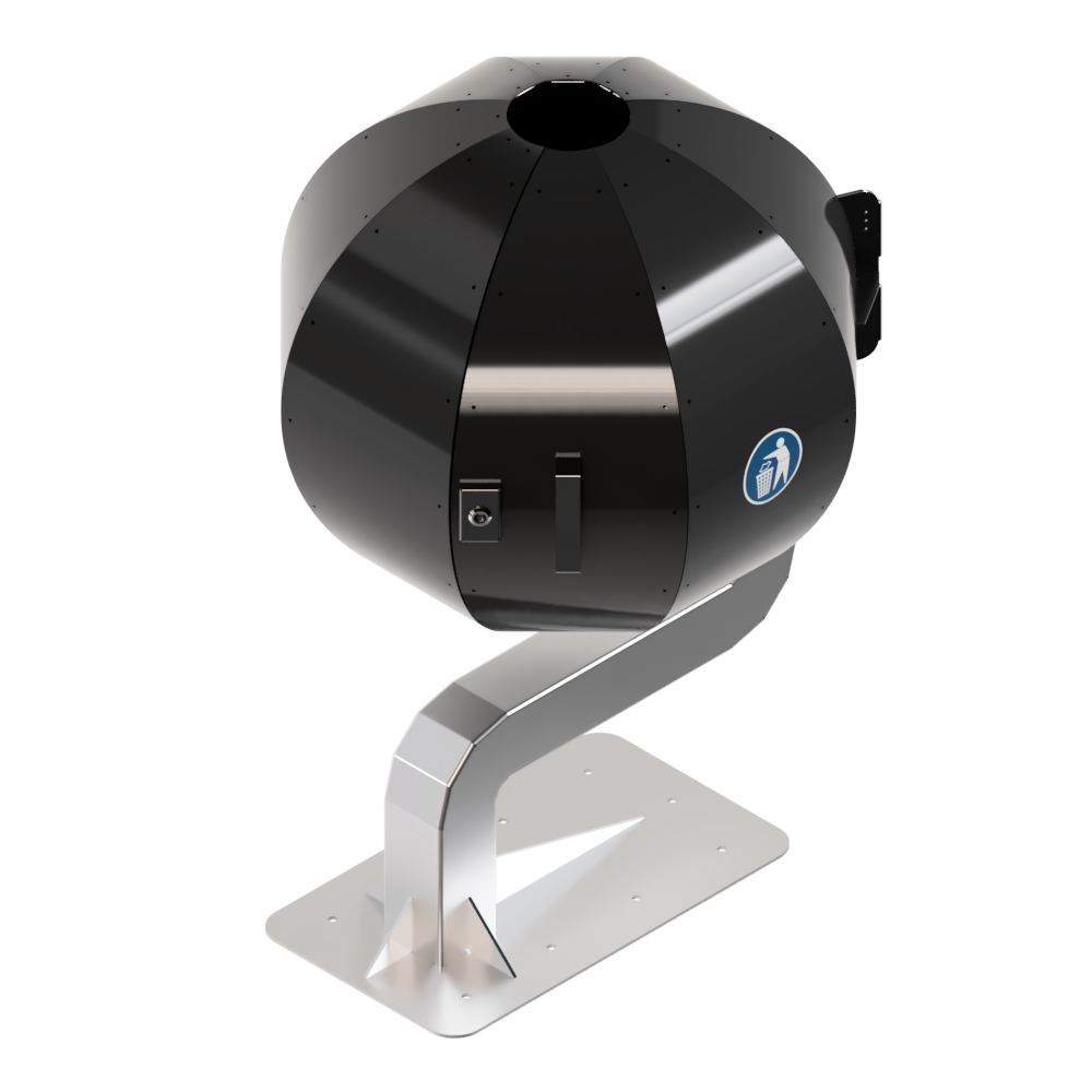BIN-003_ral 9011 - black BIN-003_ral 9011 - black