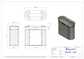 BIN-005 - Triple - Drawing
