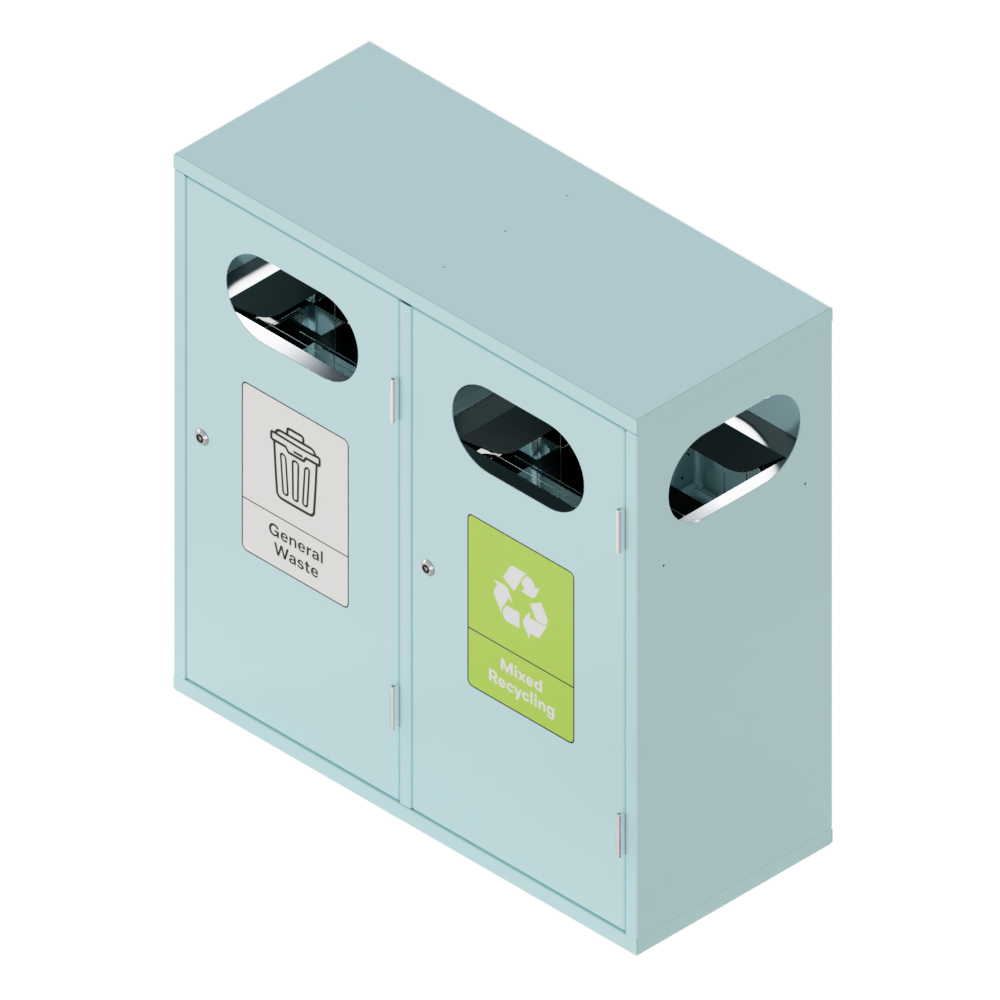 Bin-002 - double ral 6027 Bin-002 - double ral 6027
