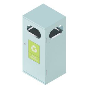 Bin-002_2026_single_ral 6027 turquoise