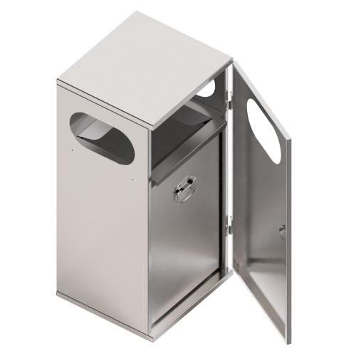Bin-002_single-open door