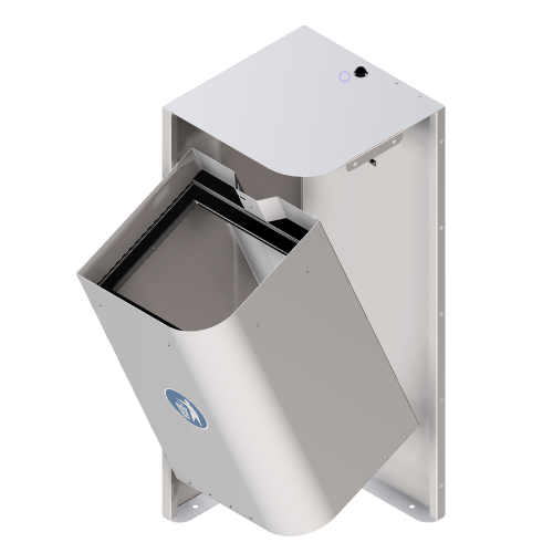 Bin-009 - Single - door open