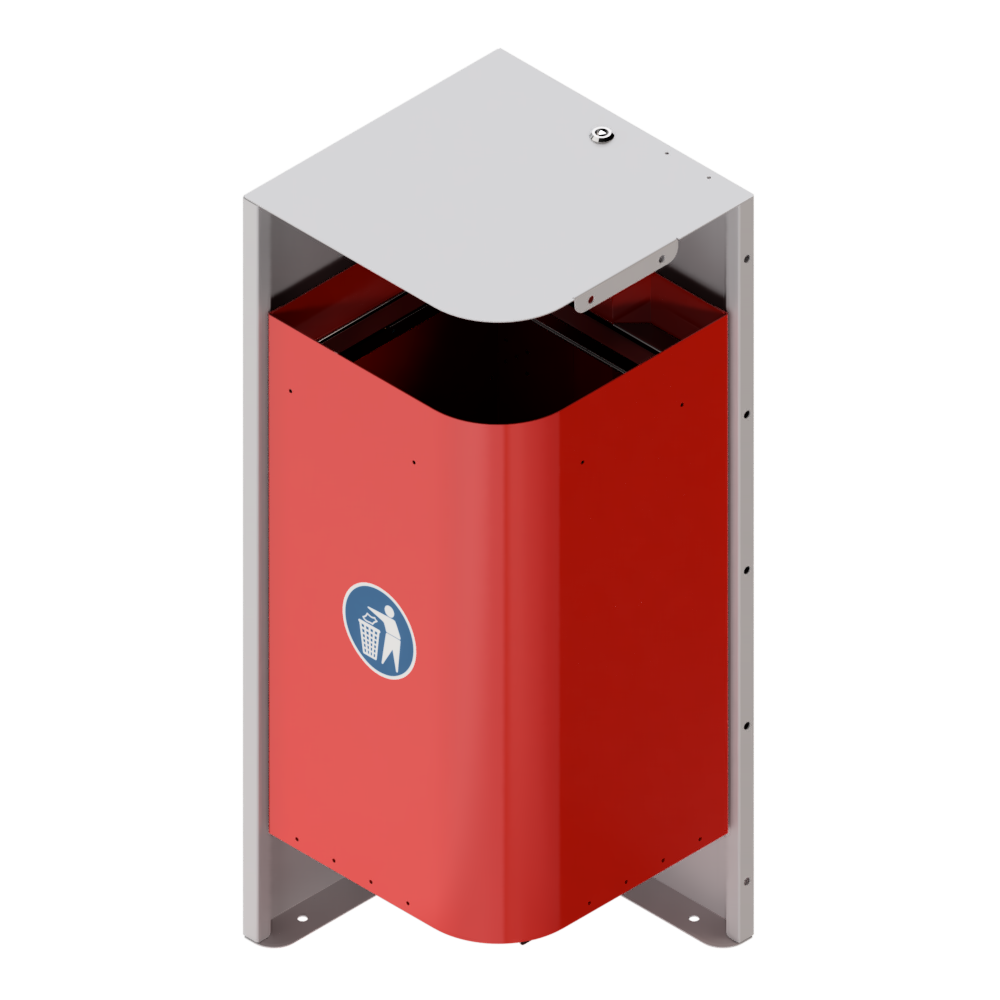 Bin-009_-_Single_ral 3020 Bin-009_-_Single_ral 3020