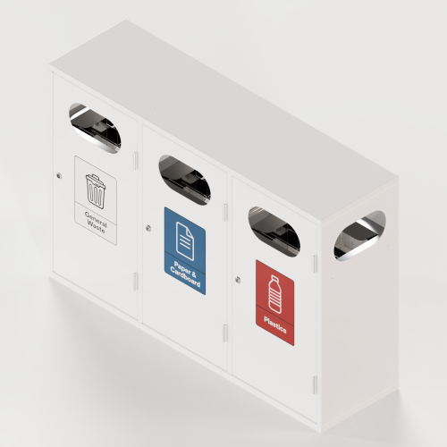 bIN-002 - triple - ral 9001 - white