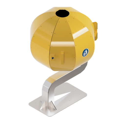 bin-003 ral 1018 yellow