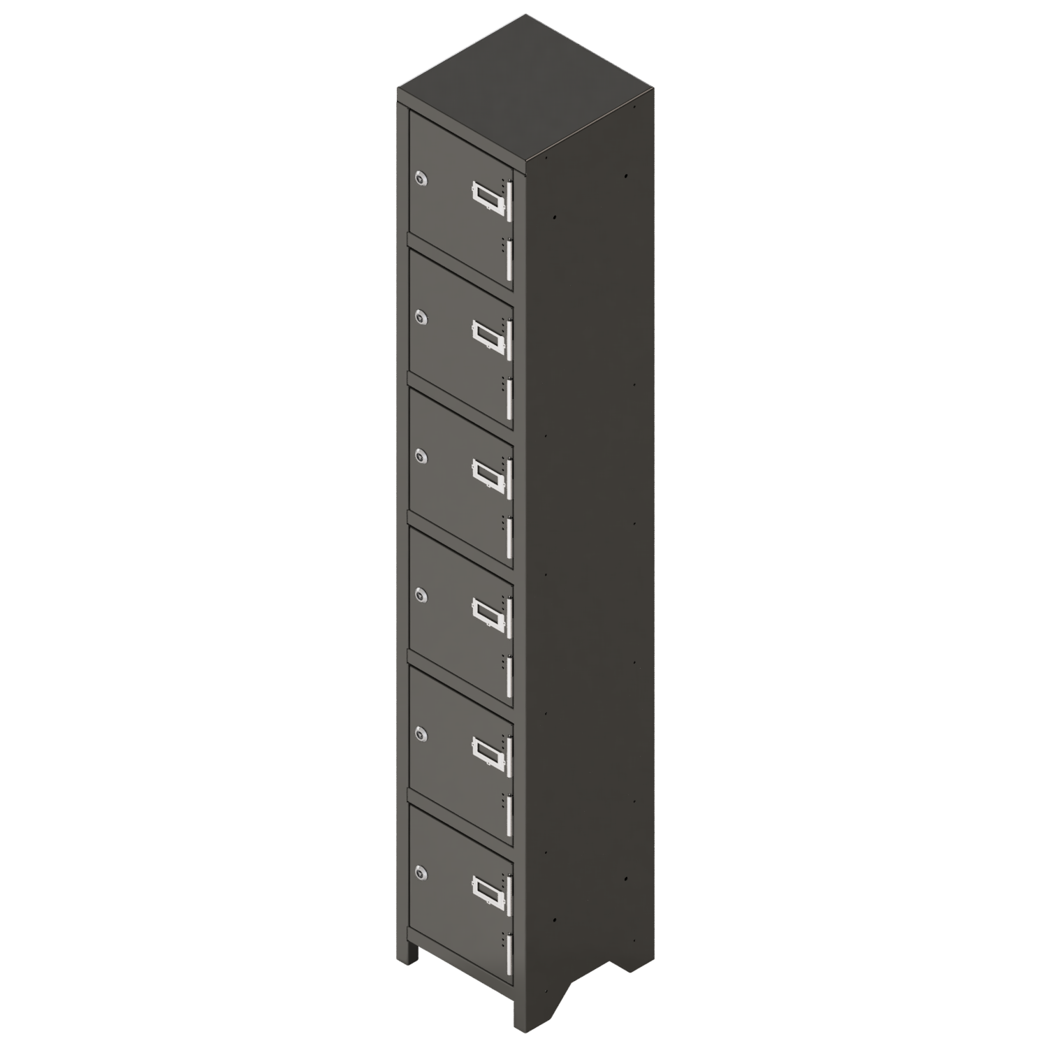 LKR-1-6A_(Locker-1)_RAL 7022 LKR-1-6A_(Locker-1)_RAL 7022