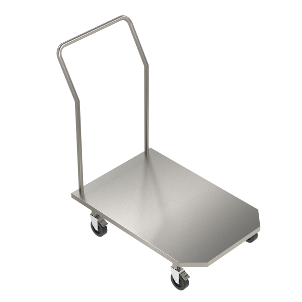 Platform Trolley - Stainless Steel