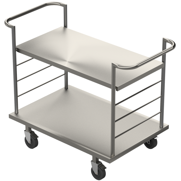 Trolley – (adjustable shelf height) Four-Tier