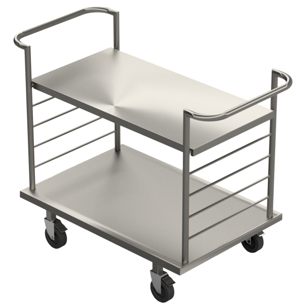 Trolley – (adjustable shelf height) Five-Tier