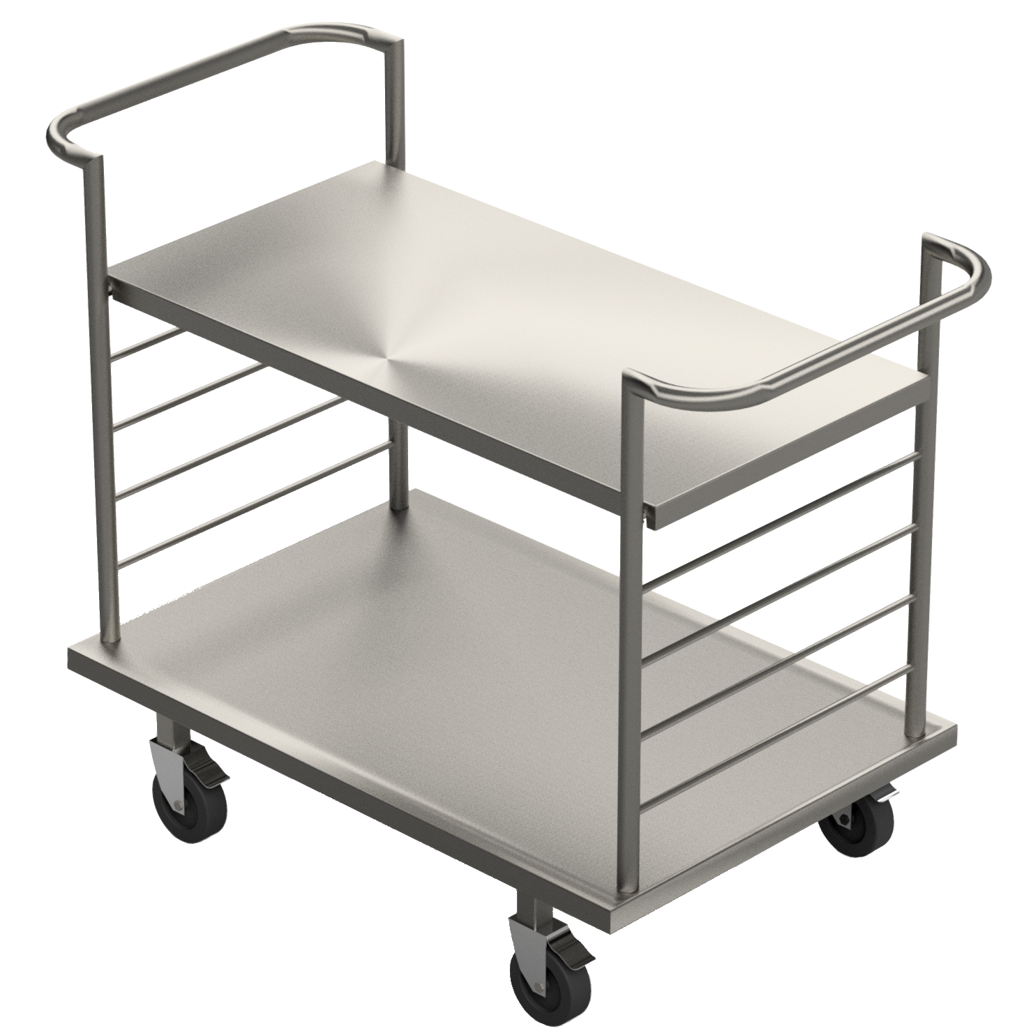 TR-1 - Flat Top Trolley (5-tier) TR-1 - Flat Top Trolley (5-tier)